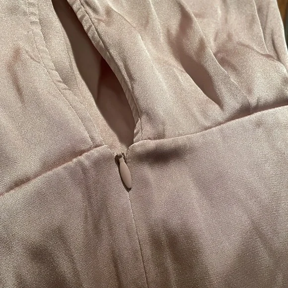 FINAL SALE ‼️NWT  ANINE BING Beige Dress MIDI /Long Sleeve - Picture 7 of 7